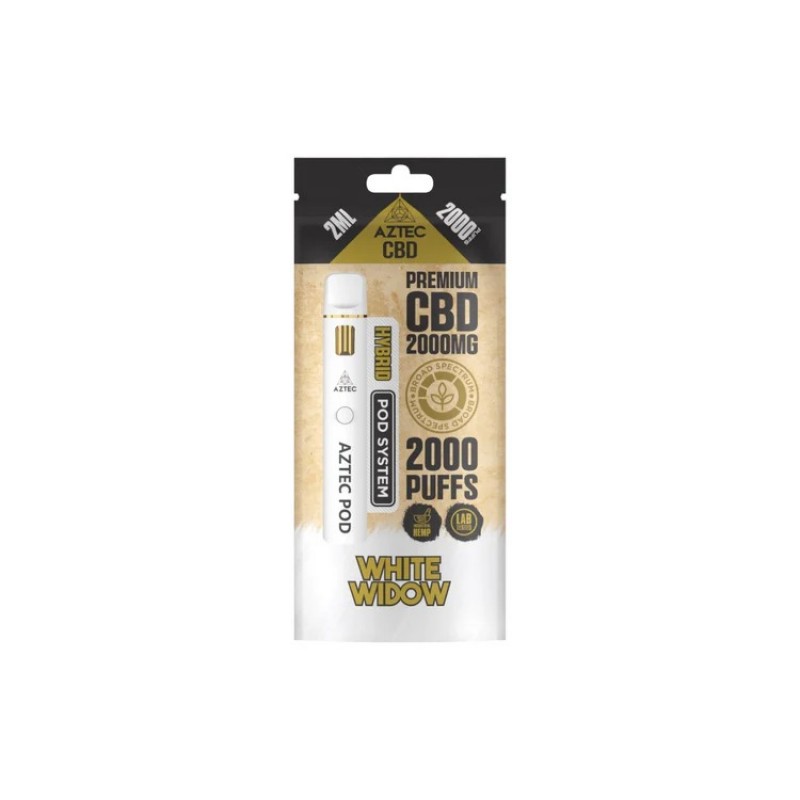 white widow aztec cbd 2000mg broad spectrum