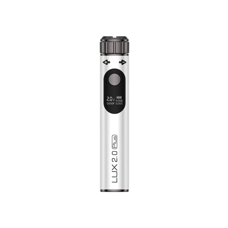 white yocan lux 2.0 510 thread battery