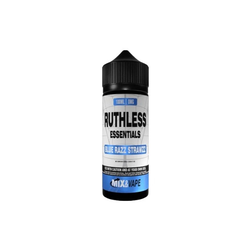 blue razz strawzz ruthless essentials shortfill