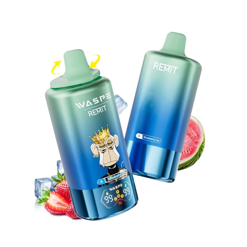 blueberry ice & black knight & strawberry ice & strawberry watermelon waspe & remit 4 in 1 100k