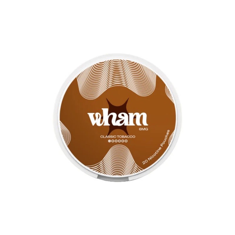 classic tobacco wham regular nicotine pouches