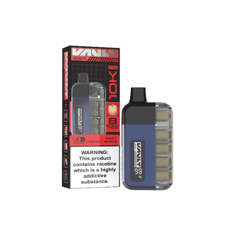 fizzy cherry apple vault bar 10k prefilled pod kit
