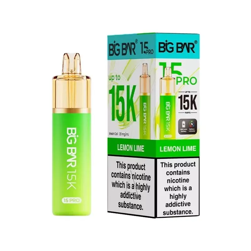 lemon lime big bar 15 pro kit