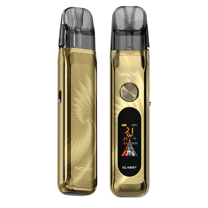 lustrous gold smok novo classy pod kit