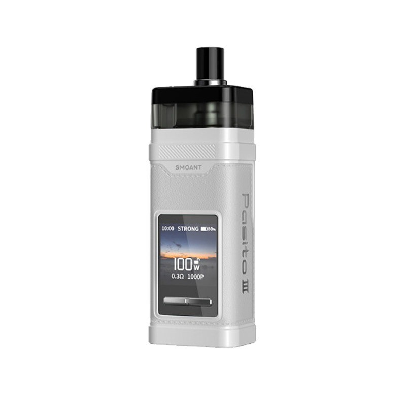 pepper white smoant pasito 3 pod mod kit
