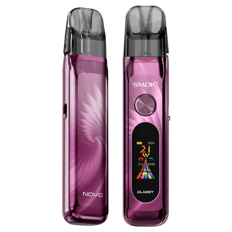 pink rose smok novo classy pod kit
