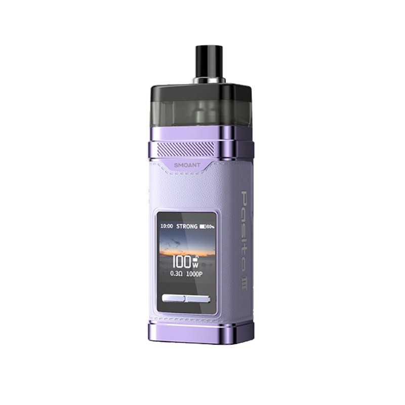 rococo purple smoant pasito 3 pod mod kit
