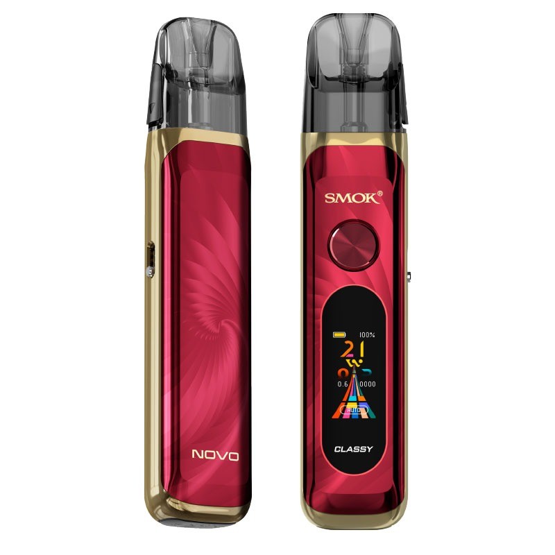 ruby red smok novo classy pod kit