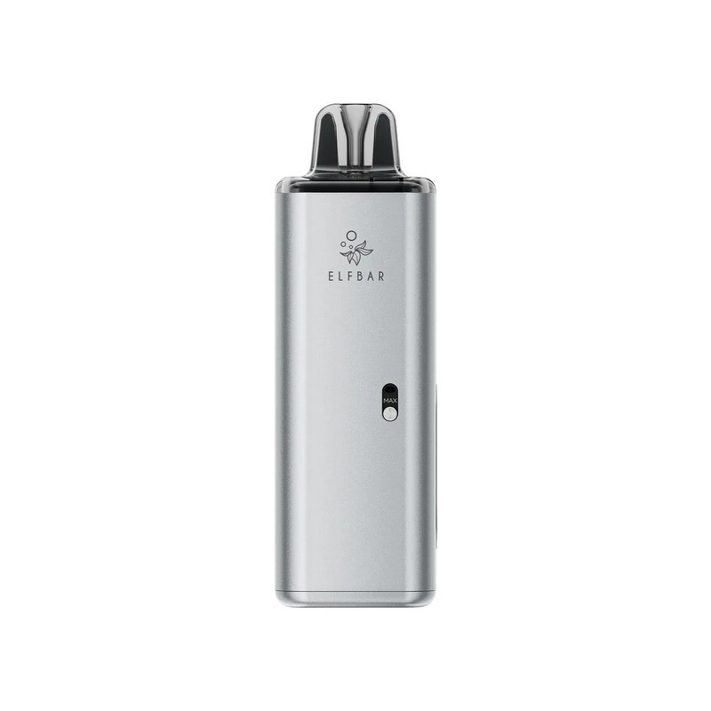 silver elf bar elfx mega pod kit