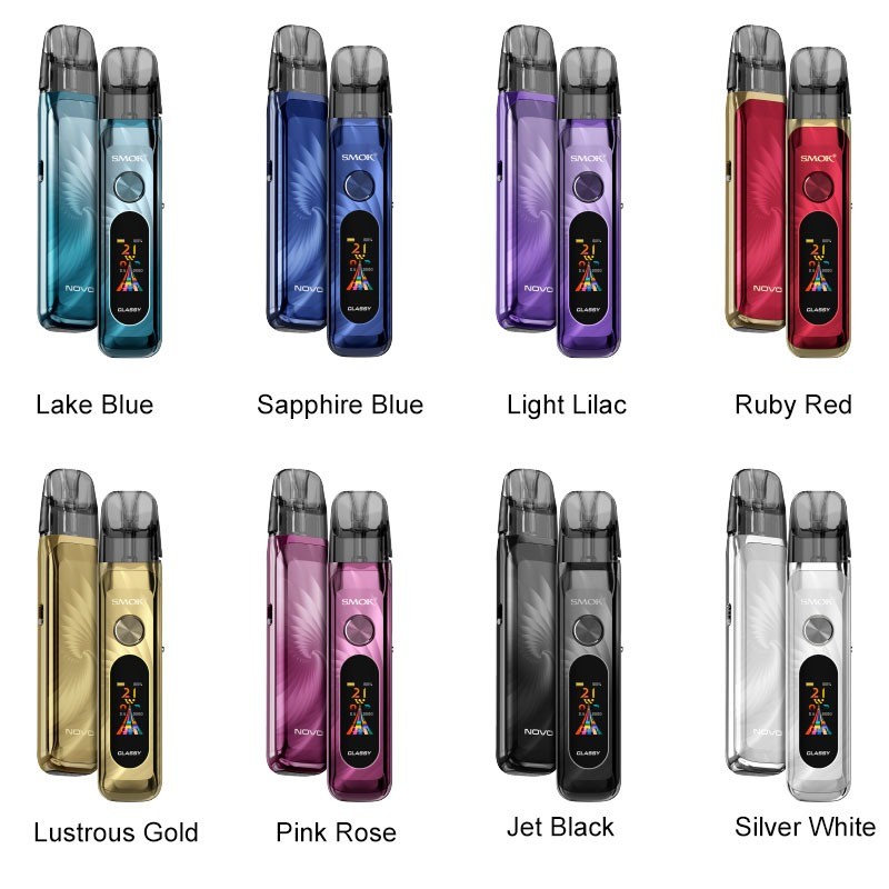 smok novo classy pod kit all colours