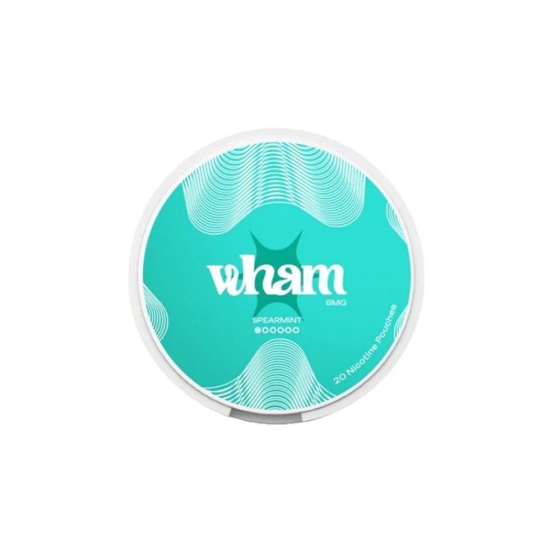 spearmint wham regular nicotine pouches