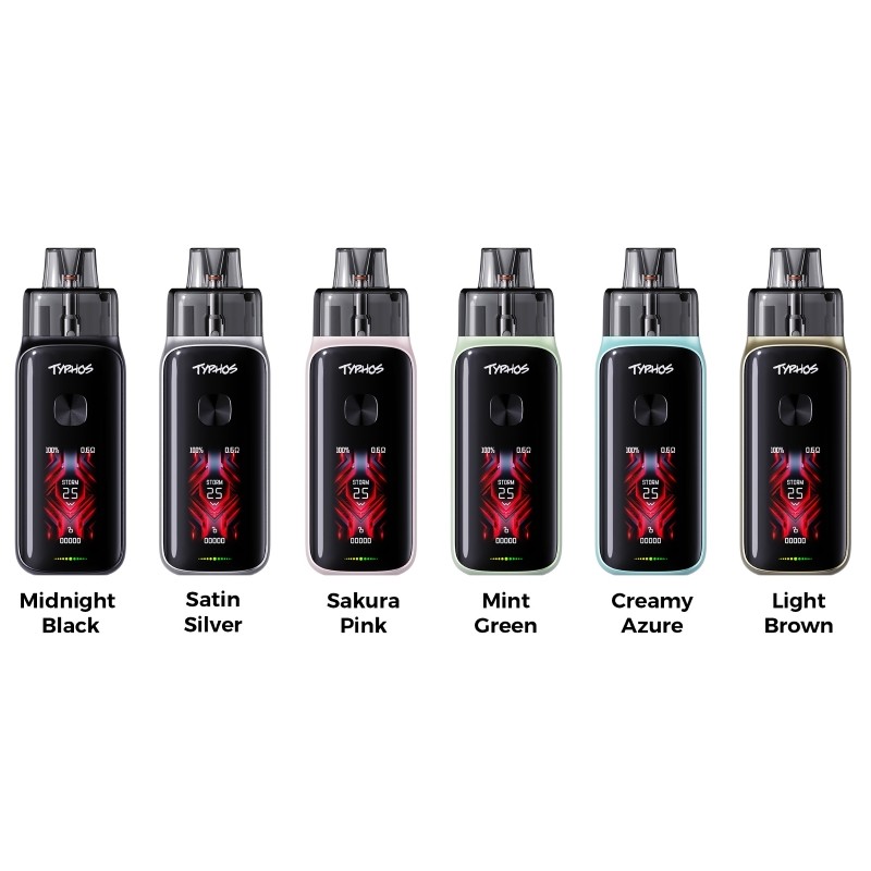 uwell typhos pro pod kit all colours