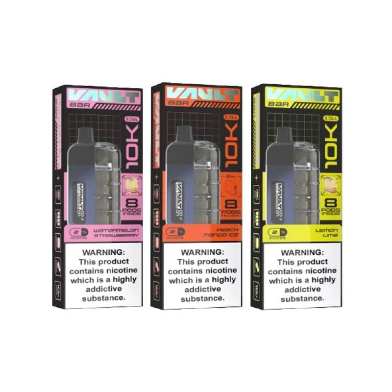 vault bar 10k prefilled pod kit