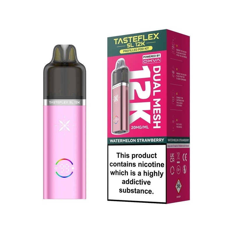 watermelon strawberry oxva tasteflex sl 12k