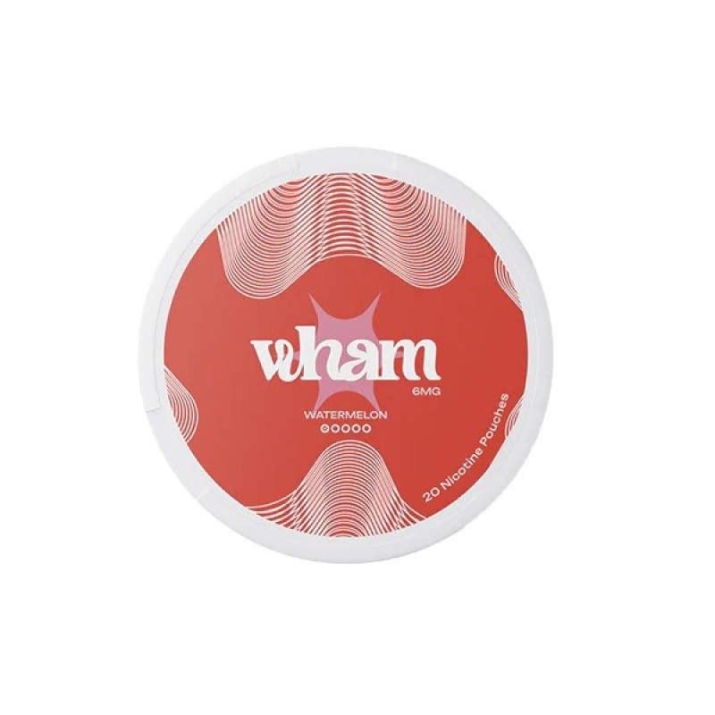 watermelon wham regular nicotine pouches