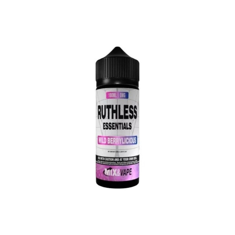 wild berrylicious ruthless essentials shortfill