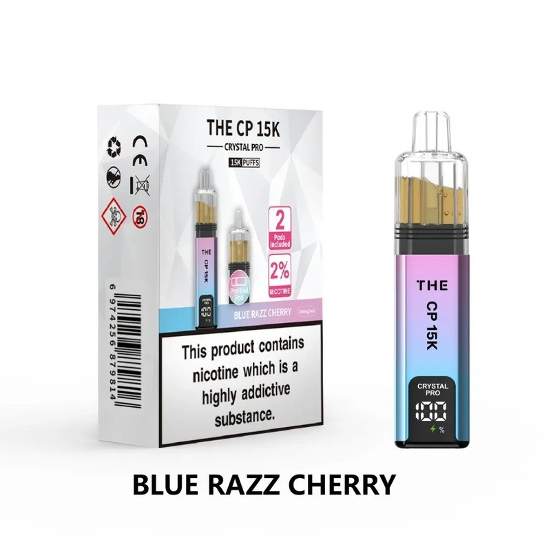 blue razz cherry the crystal pro cp 15k