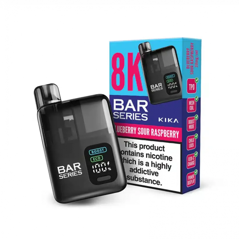 blueberry sour raspberry bar series kika 8k kit