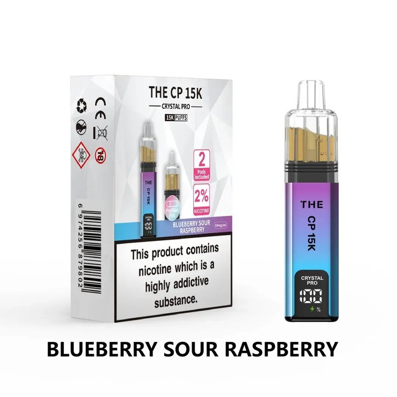 blueberry sour raspberry the crystal pro cp 15k