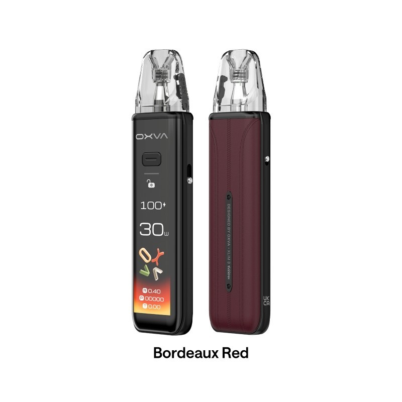 bordeaux red oxva xlim 3 ultra pod kit