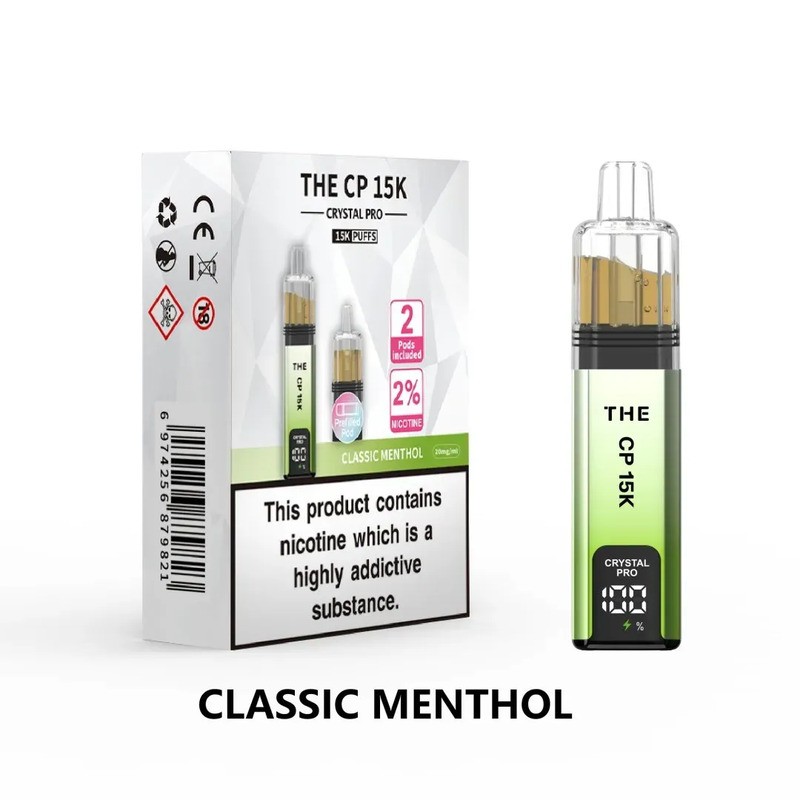 classic menthol the crystal pro cp 15k