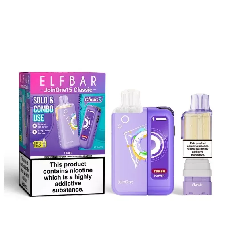 grape elf bar joinone15 classic kit