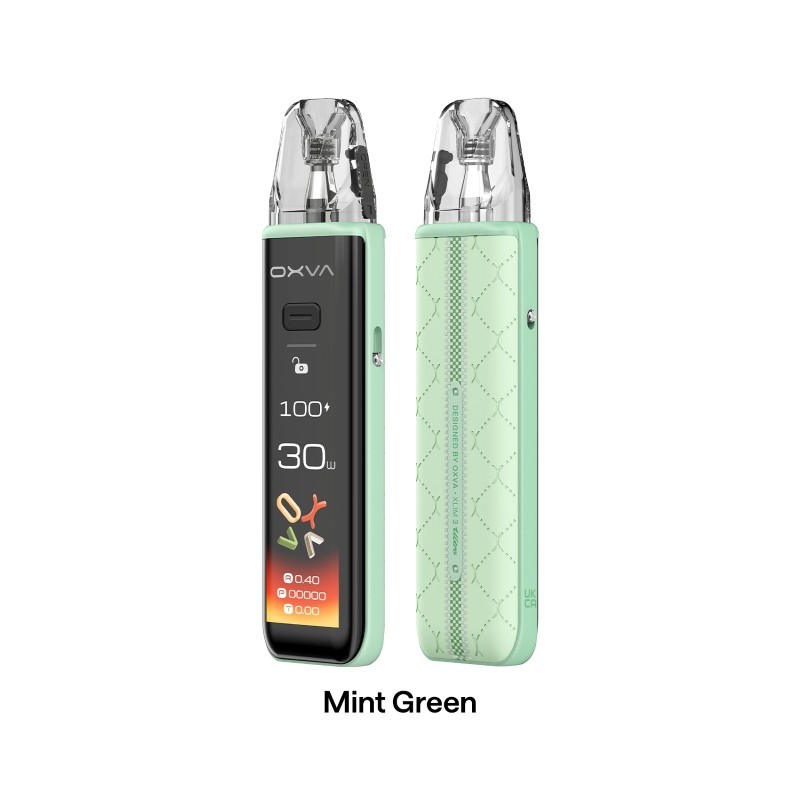 mint green oxva xlim 3 ultra pod kit