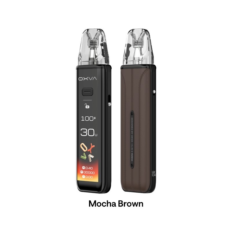 mocha brown oxva xlim 3 ultra pod kit