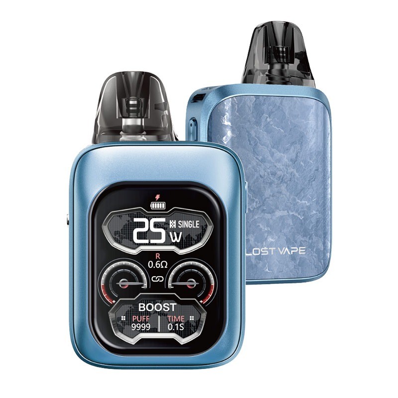 moonsteel blue lost vape ursa baby 3 pro pod kit