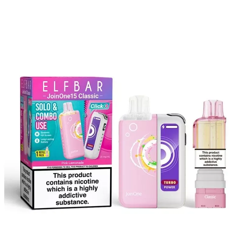 pink lemonade elf bar joinone15 classic kit