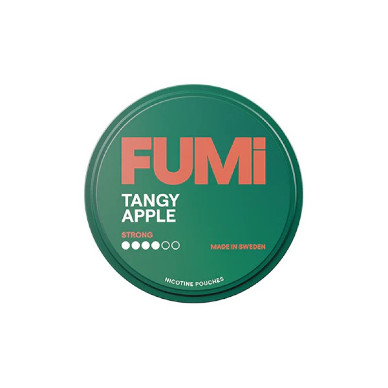tangy apple fumi strong nicotine pouches