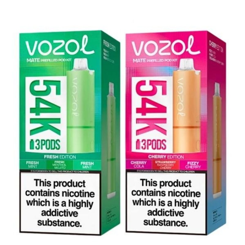 vozol mate 54k prefilled pod kit