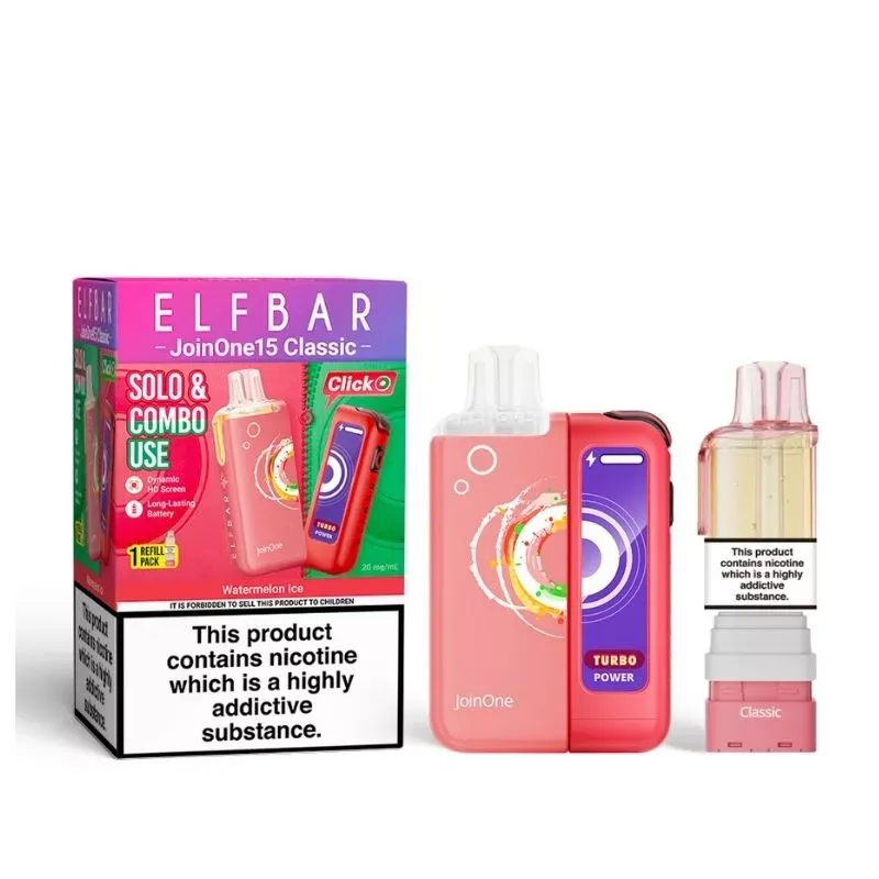 watermelon ice elf bar joinone15 classic kit