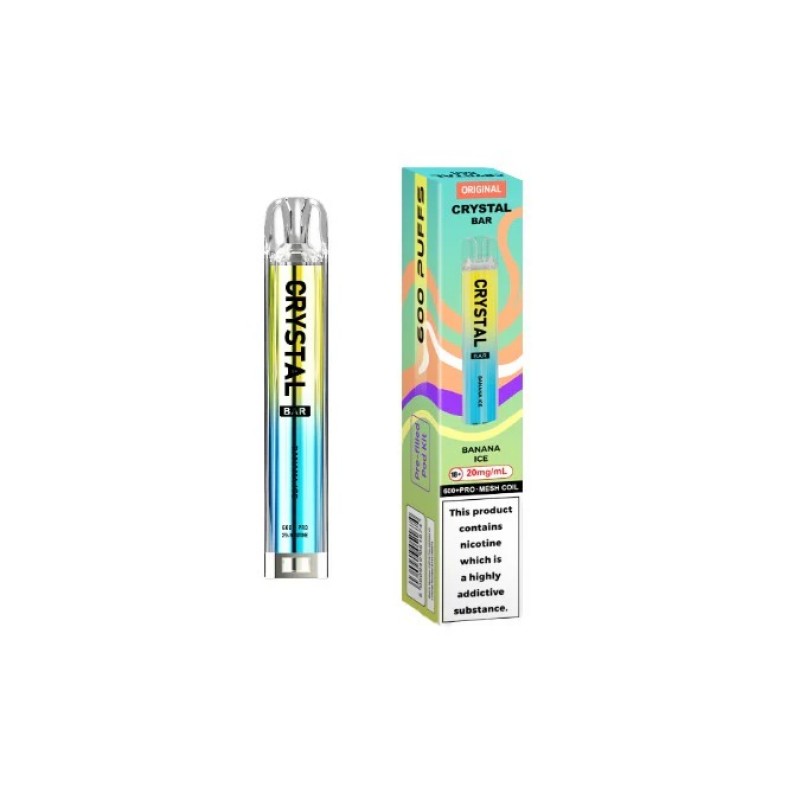 banana ice crystal bar original 600 kit