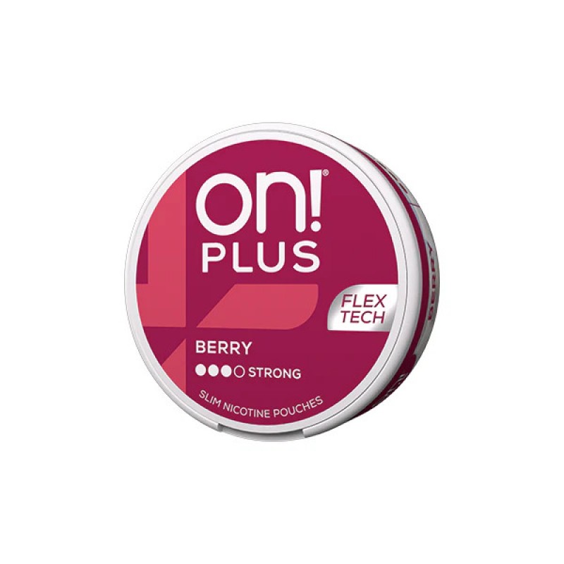 berry on! plus nicotine pouches