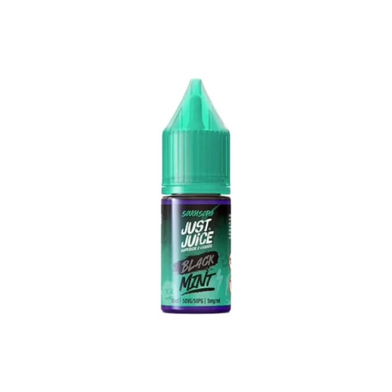 black (triple menthol) just juice mint nic salt