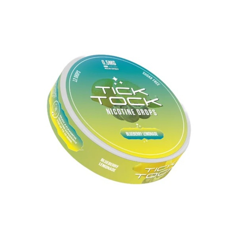 blueberry lemonade tick tock nicotine drops