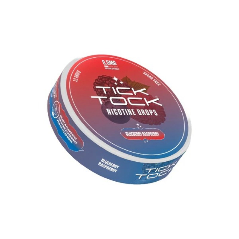 blue raspberry tick tock nicotine drops