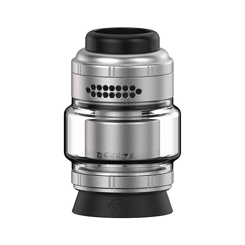 brushed ss thunder cloud x vaping bogan bonza pro rta