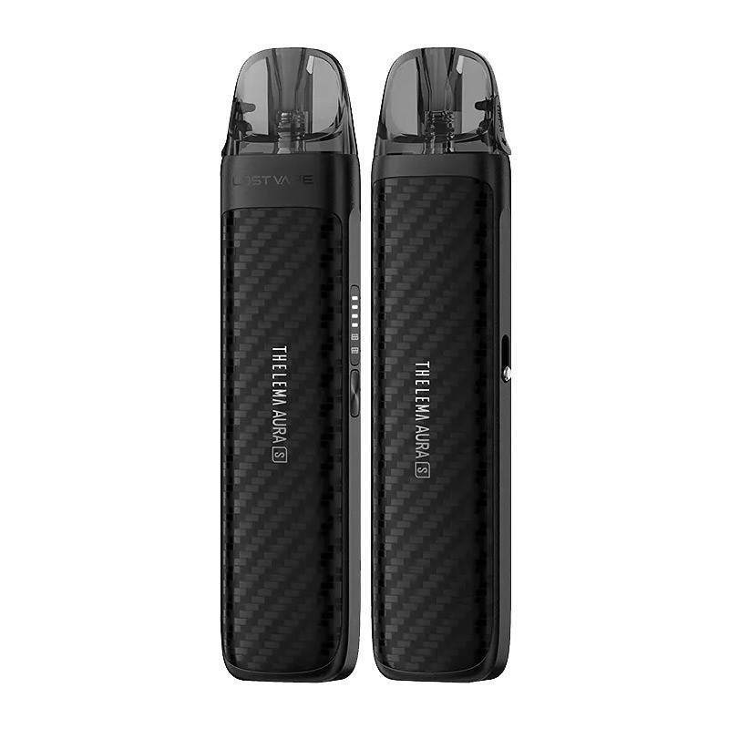 carbon black lost vape thelema aura s kit