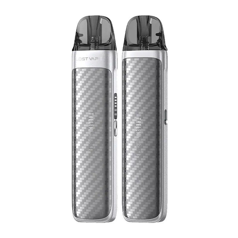 carbon silver lost vape thelema aura s kit