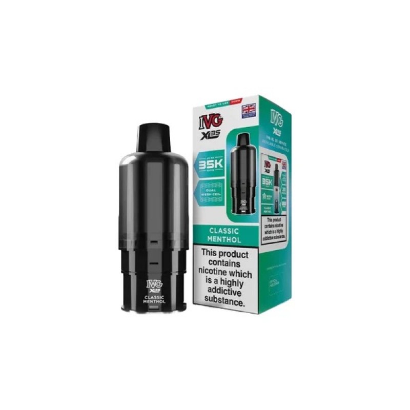 classic menthol ivg xl 35k pod
