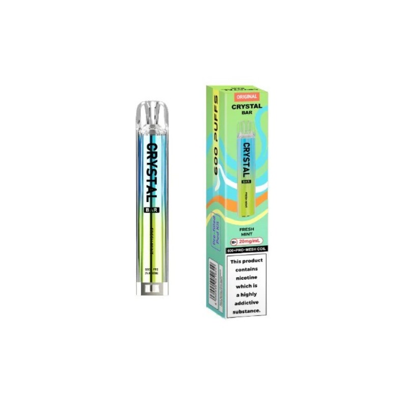 fresh mint crystal bar original 600 kit