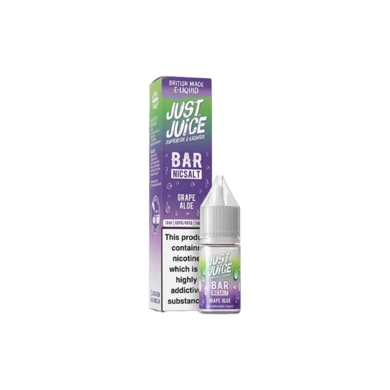 grape aloe just juice bar nic salt