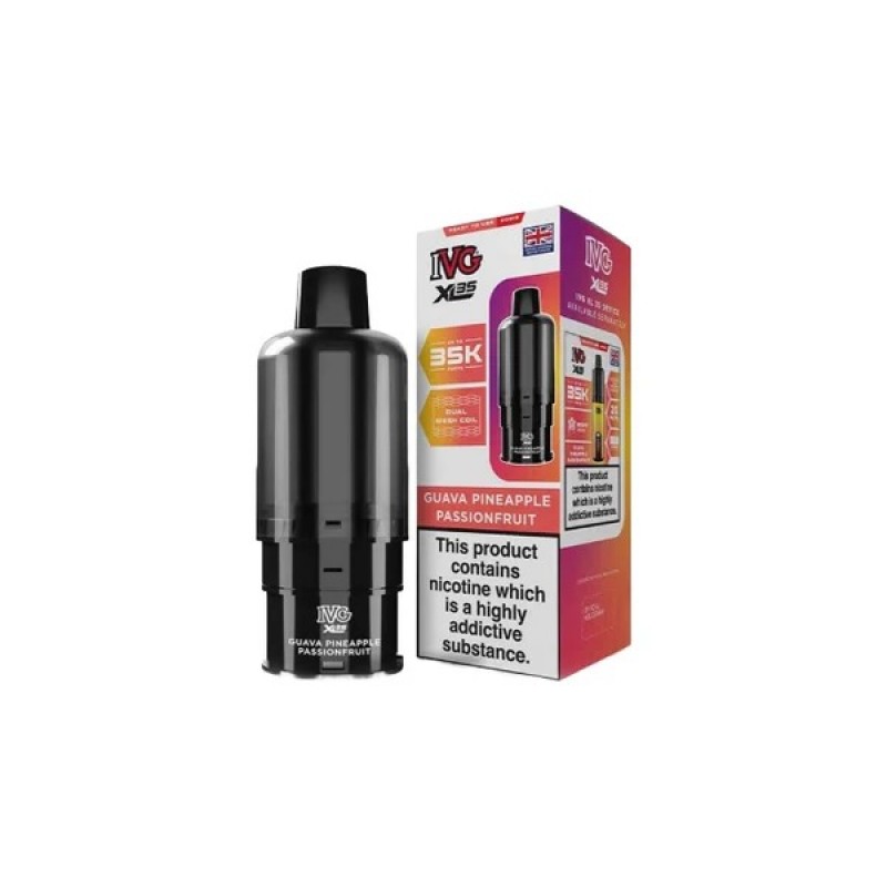guava pineapple passionfruit ivg xl 35k pod