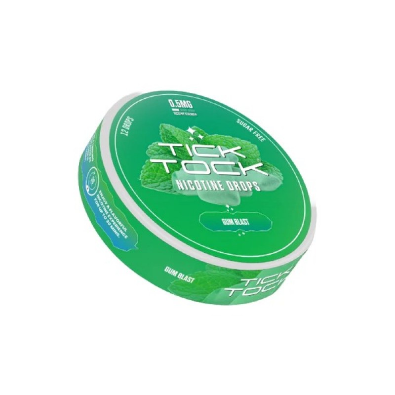 gum blast tick tock nicotine drops