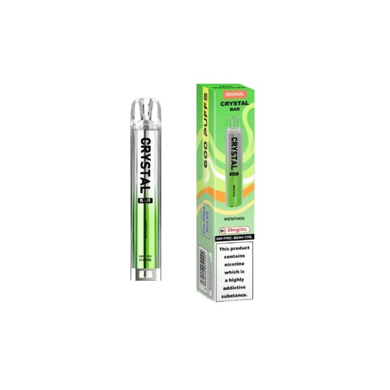 menthol crystal bar original 600 kit