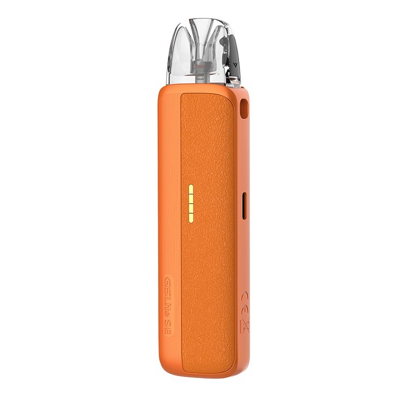 orange leather uwell caliburn g5 lite se pod kit