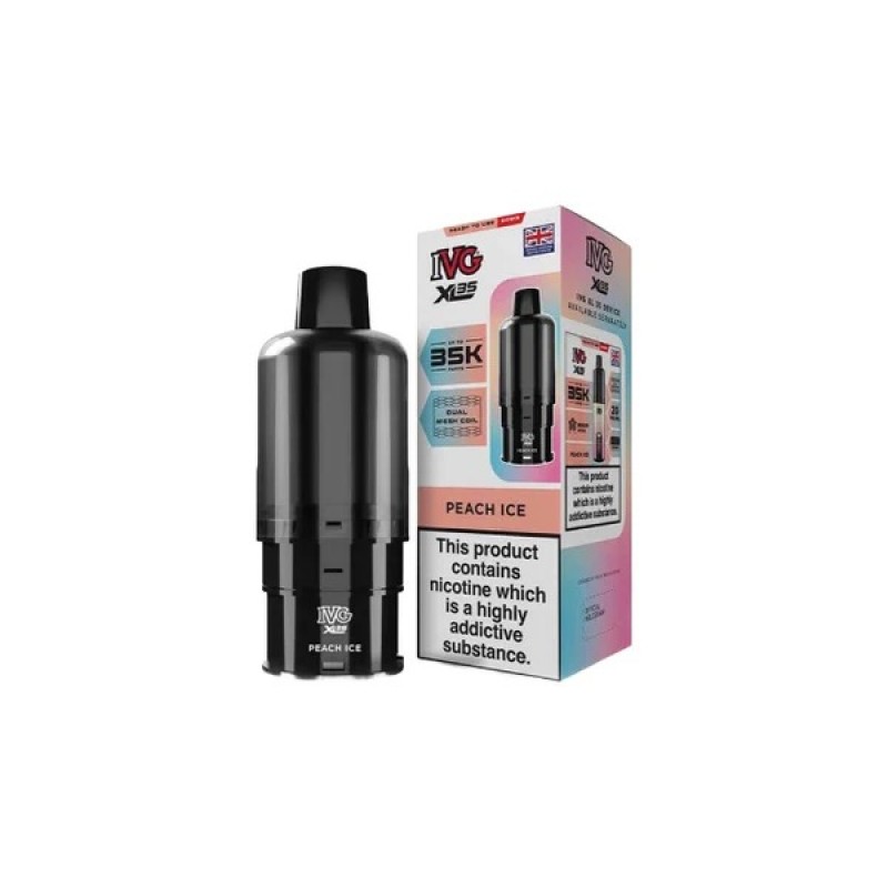 peach ice ivg xl 35k pod