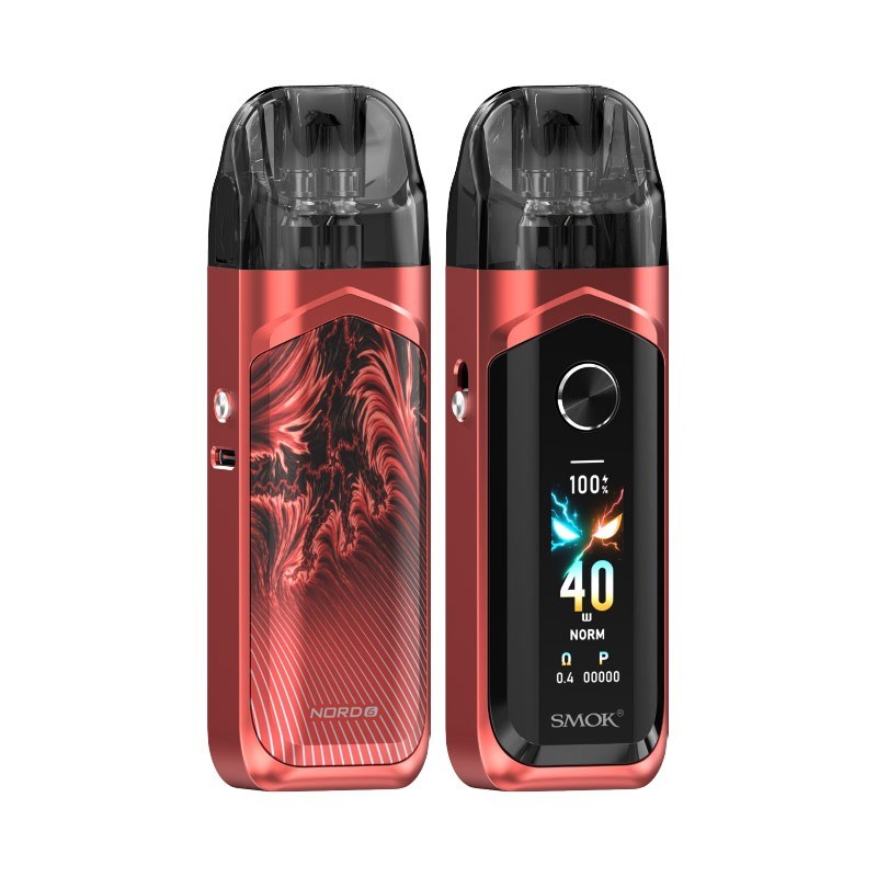 peach pink smok nord 6 pod kit